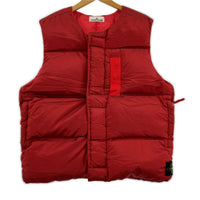 ジャケット 22AW NYLON REGENERATEDDOWN VEST M M レッド