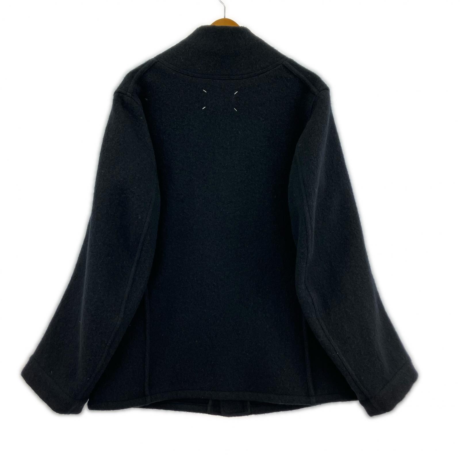 ジャケット 23AW SOFT WOOL JACKET 46 46 ブラック