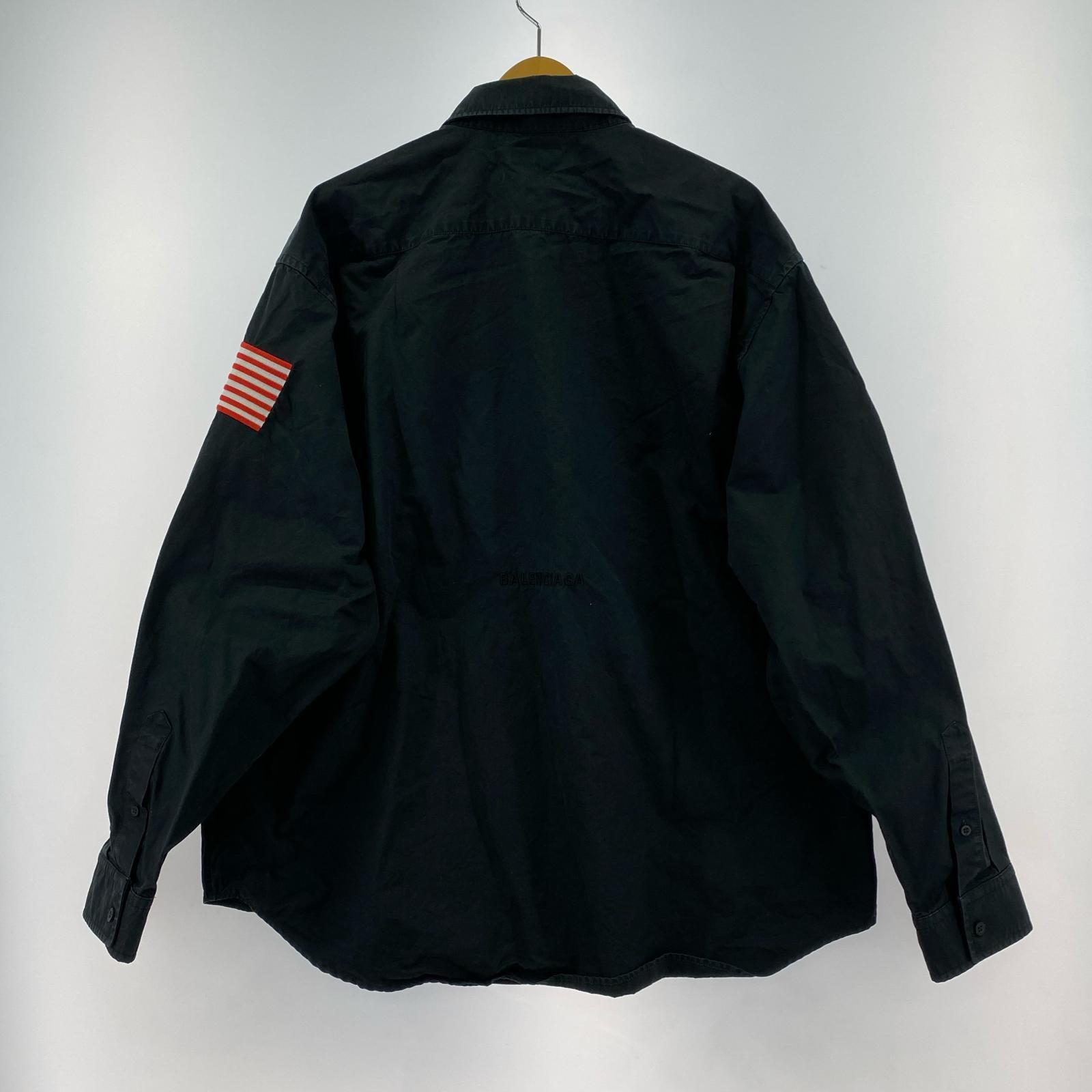 BALENCIAGA/21AW/NASA Over Shirt/37 37