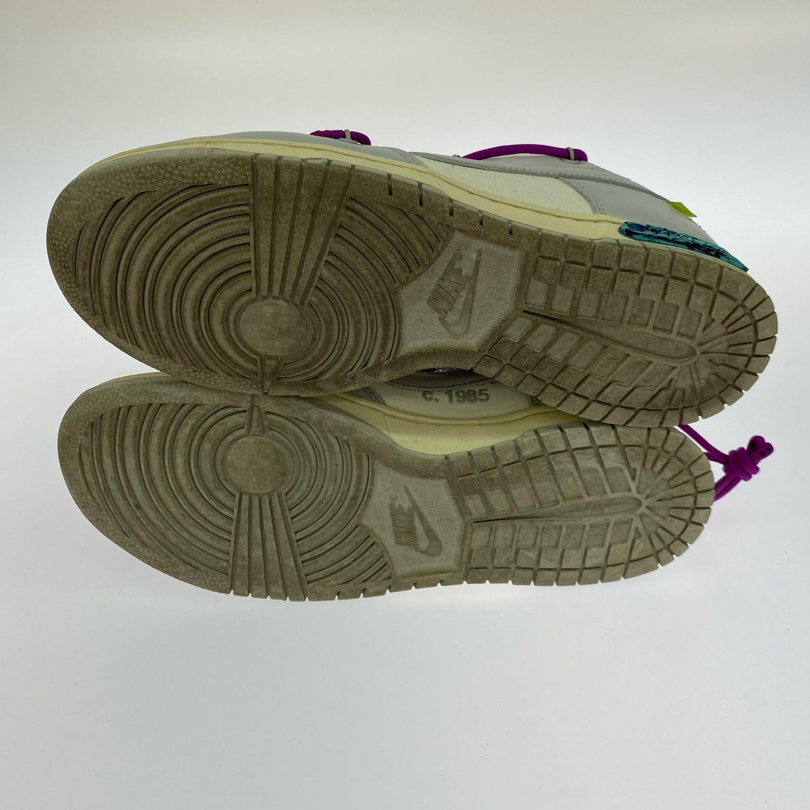 スニーカー OFF-WHITE DUNK LOW 白 DM1602-101 28.5cm