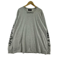 長袖Tシャツ SAPeur グレー XXL グレー