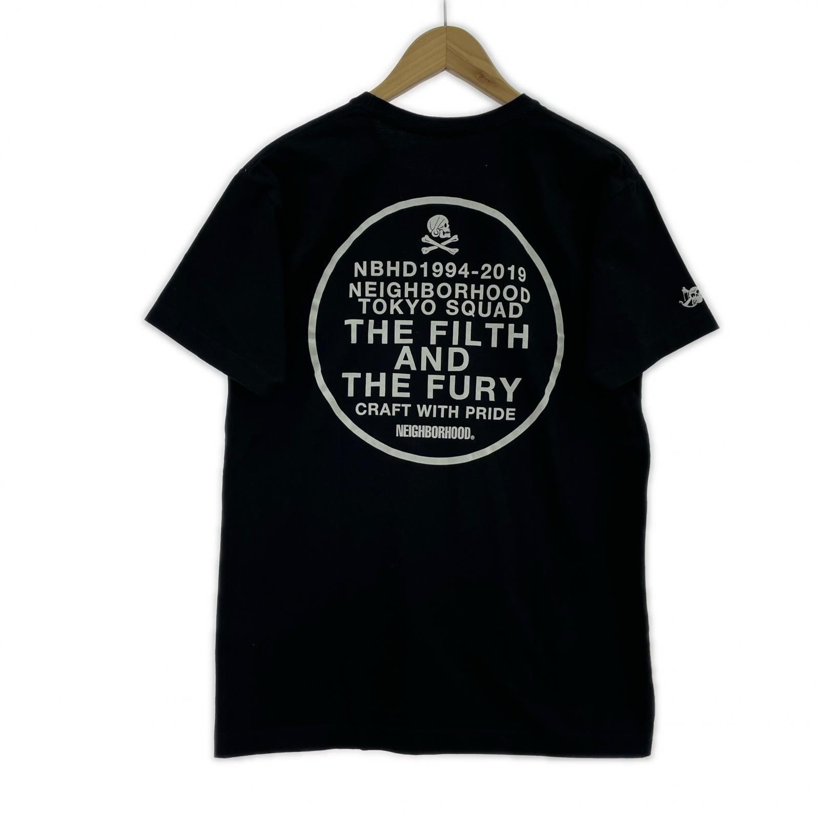 半袖Tシャツ 黒/ロゴ S ブラック
