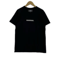 半袖Tシャツ 黒/ロゴ S ブラック