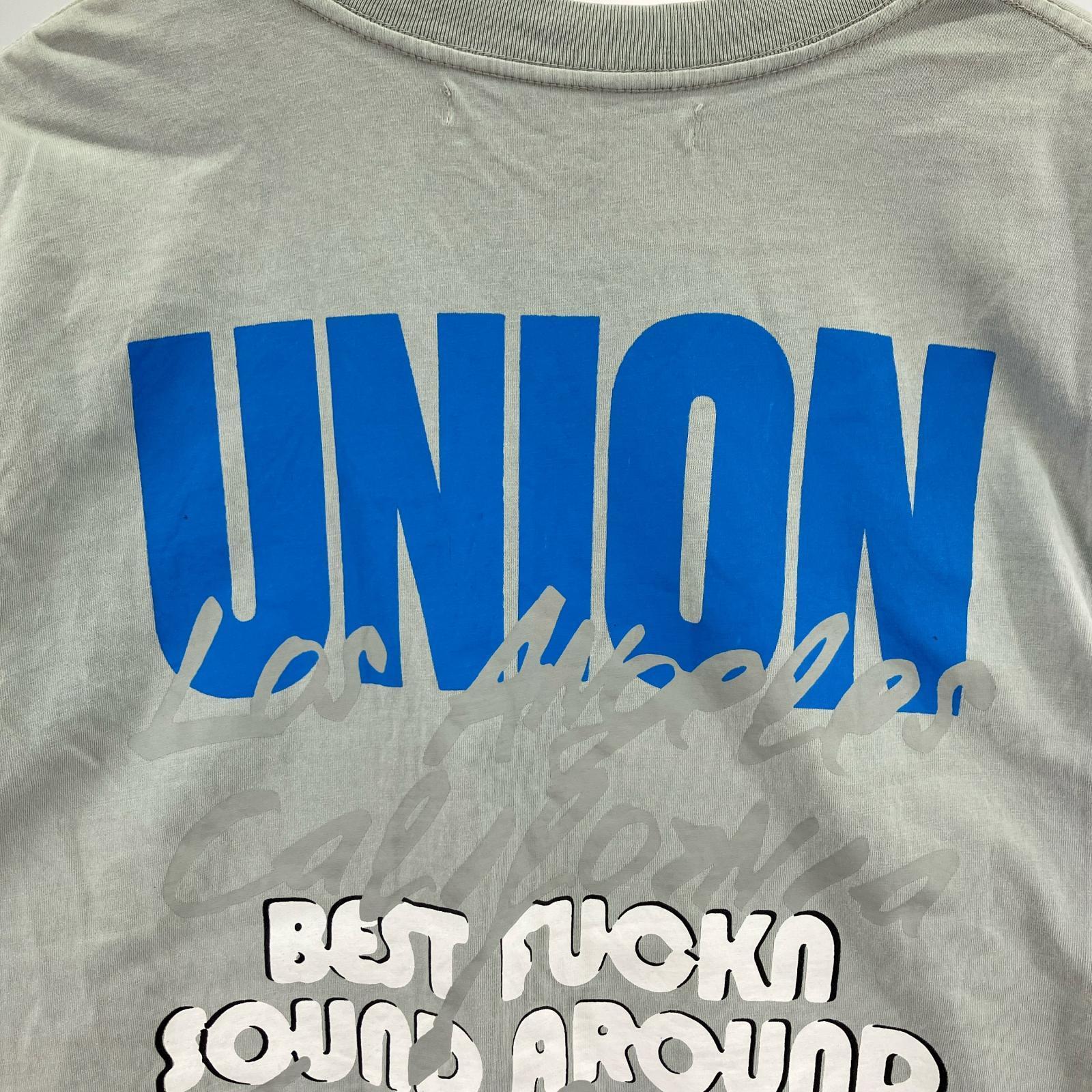 半袖Tシャツ UNION SSカットソー ブルー ブルー