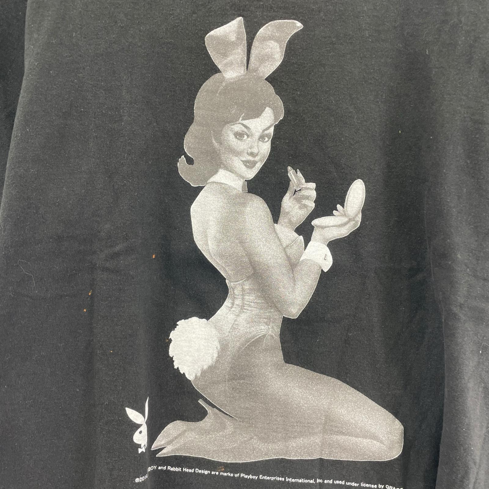 半袖Tシャツ ×PLAYBOY SS Tee M ブラック