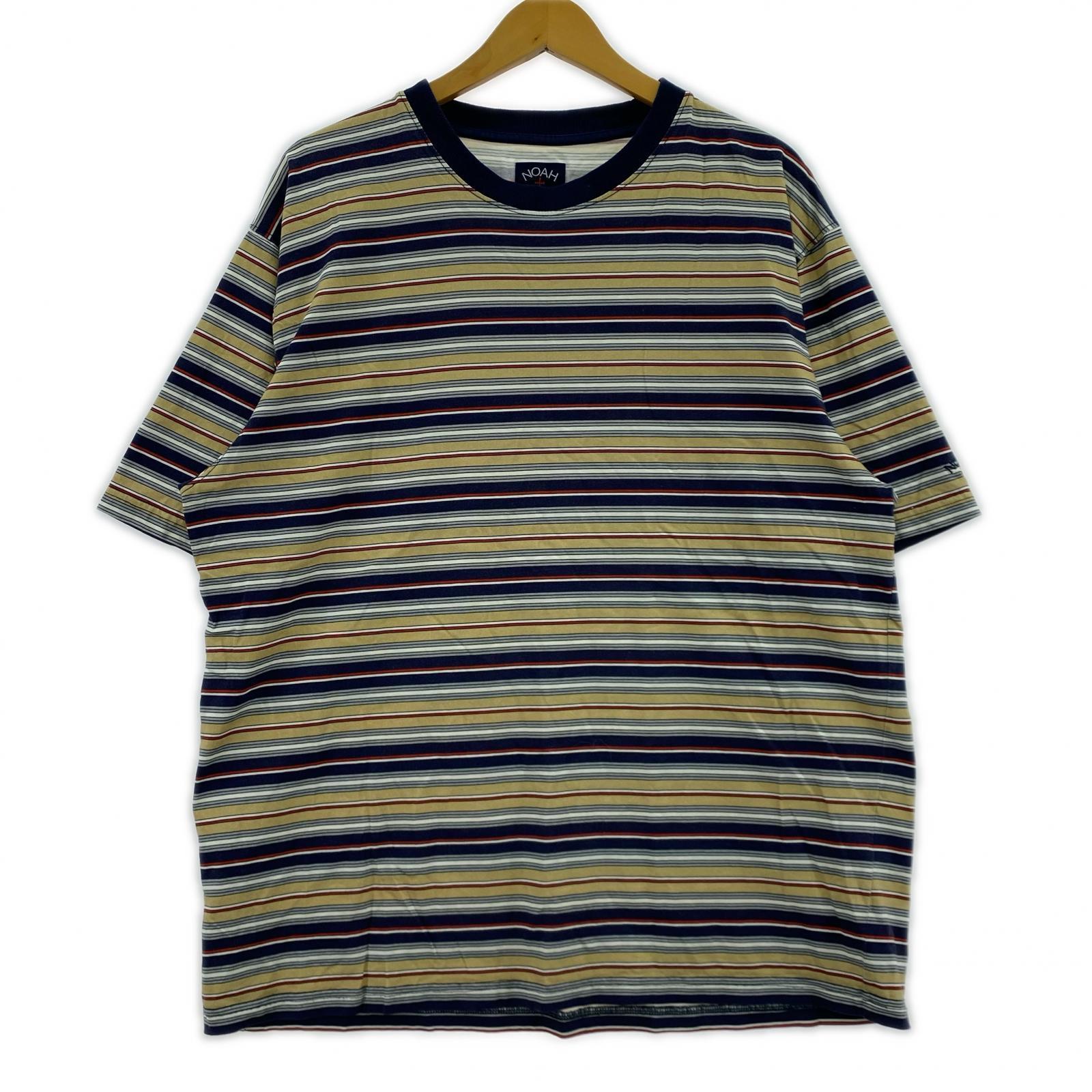 半袖Tシャツ XL/ボーダー/23-071-122-0033-1-0