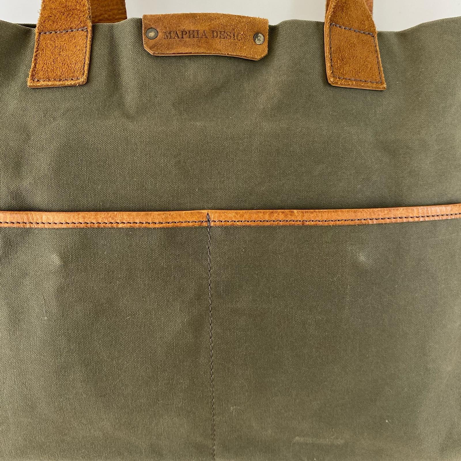 その他バッグ MAPHIA DESIGN トートバッグ カーキ