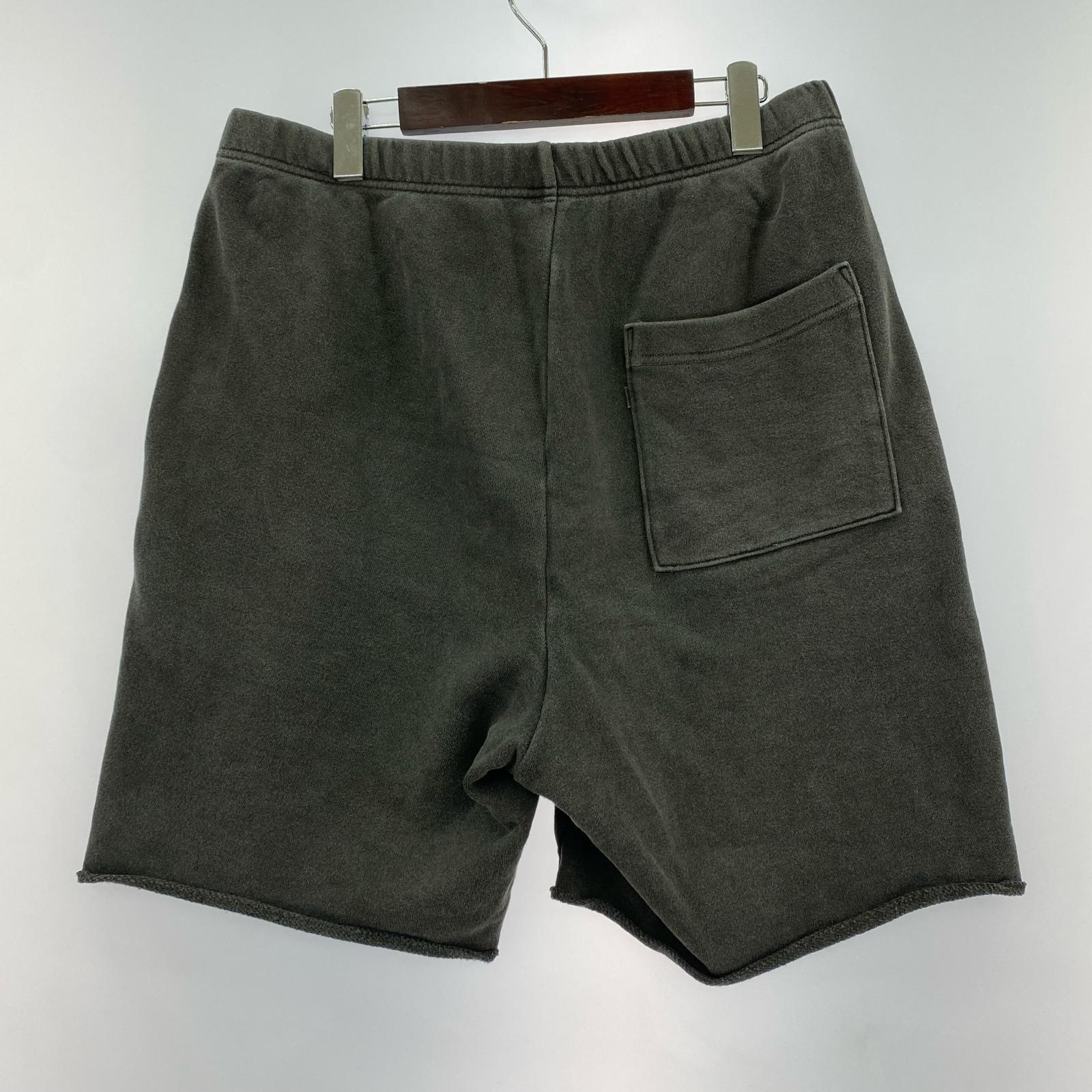ショートパンツ OVY Pigment Dyed Relax Fit Sweat Shorts L ブラック