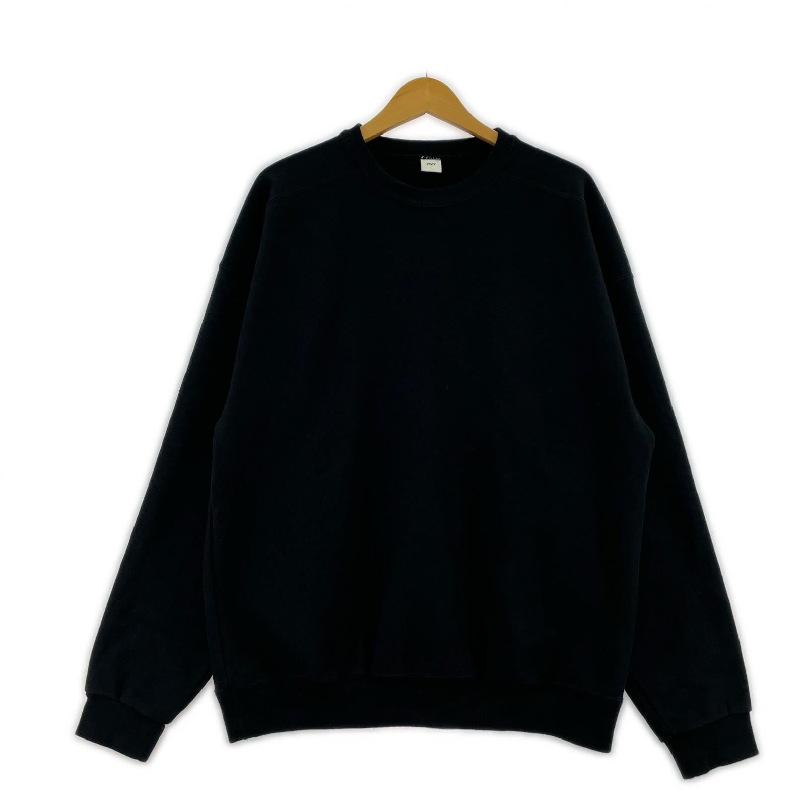スウェット Heavy Weight Wide Pullover Sweat (M) M ブラック