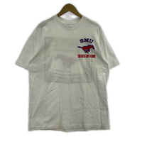 半袖Tシャツ SMU MUSTANGS USA製 Tee 白 XL ホワイト