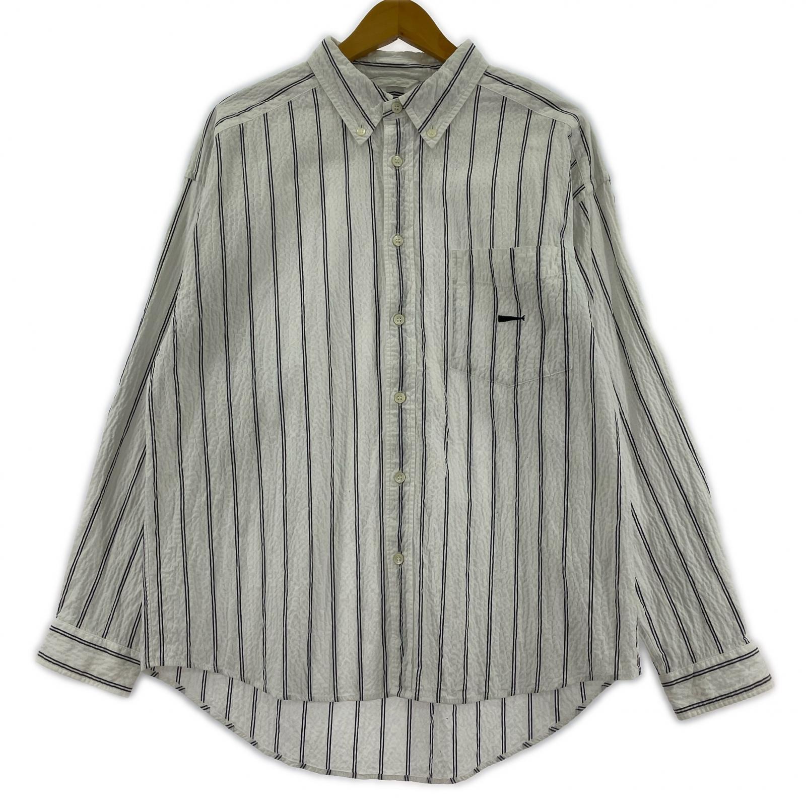 長袖シャツ KENNEDY'S MULTI STRIPE SHIRT ホワイト 1 1 ホワイト