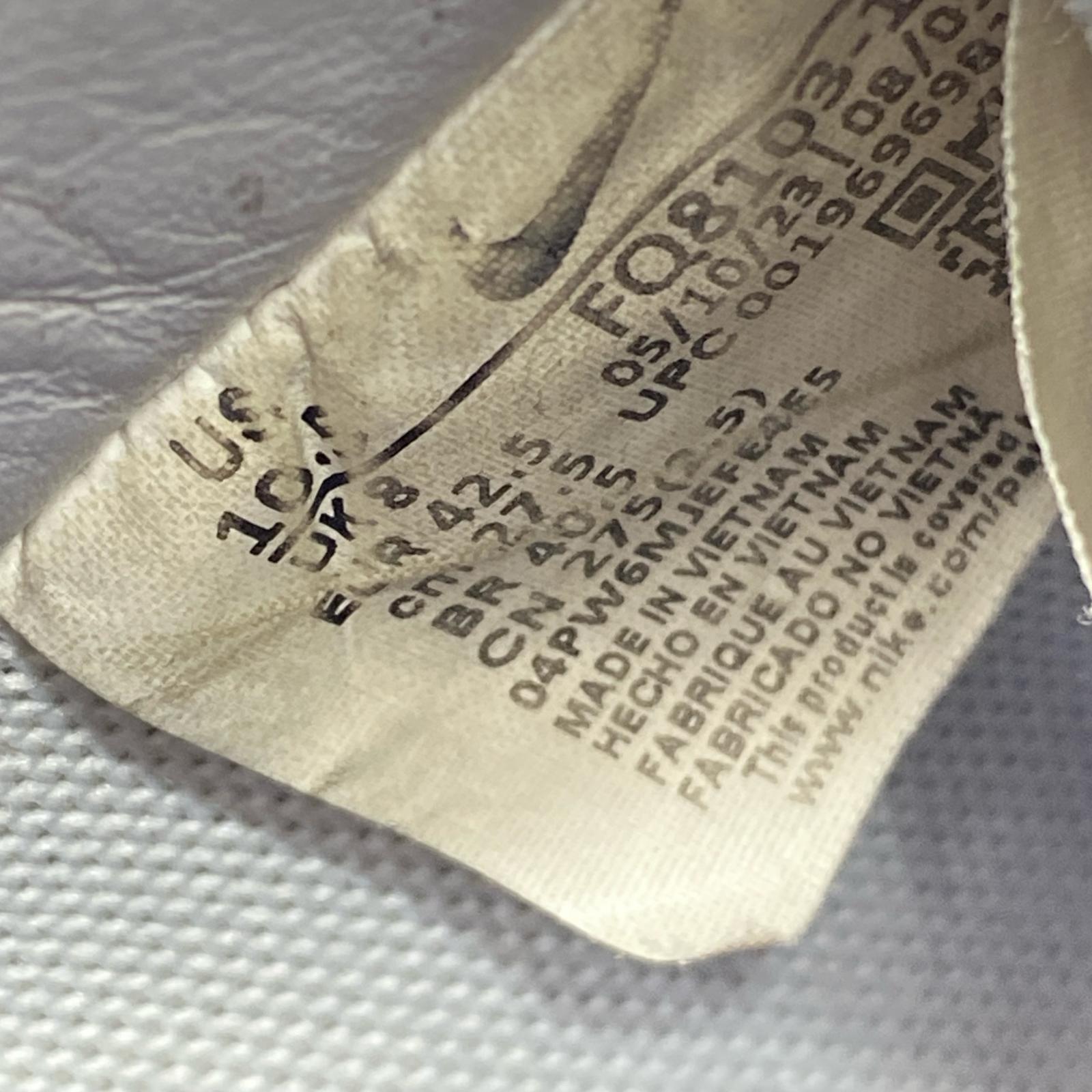 スニーカー Air Force 1 07 Sail 27.5cm (US9 1/2 UK9 EU45) ホワイト