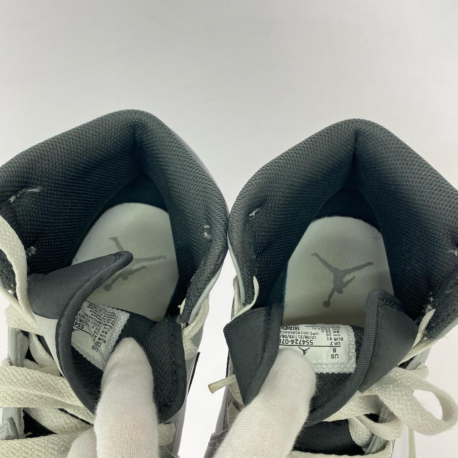 スニーカー AIR JORDAN 1 MID/26.0cm 26cm (US8 UK7 1/2 EU42)