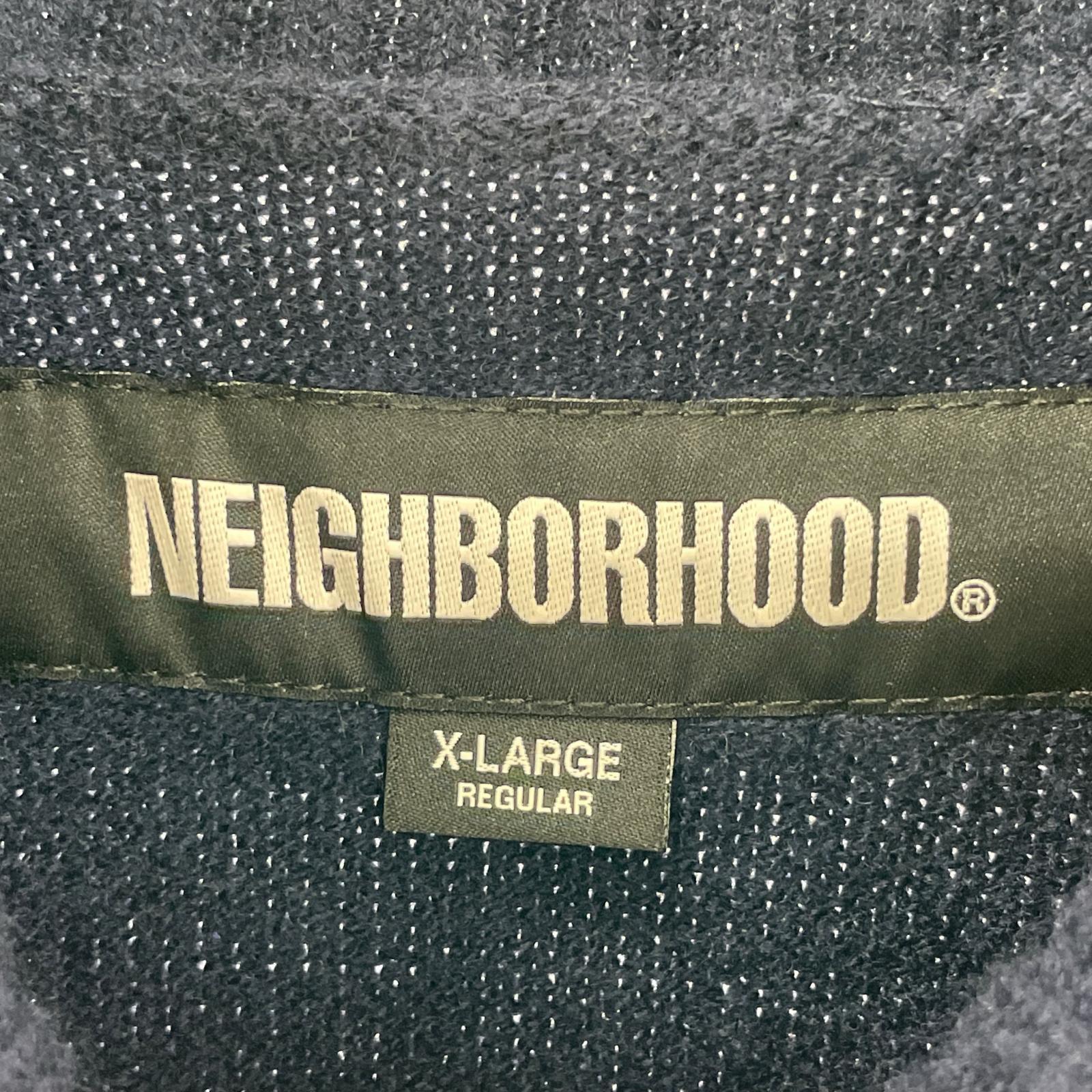ニット HIGH NECKWOOL SWEATER ネイビー(XL) ネイビー