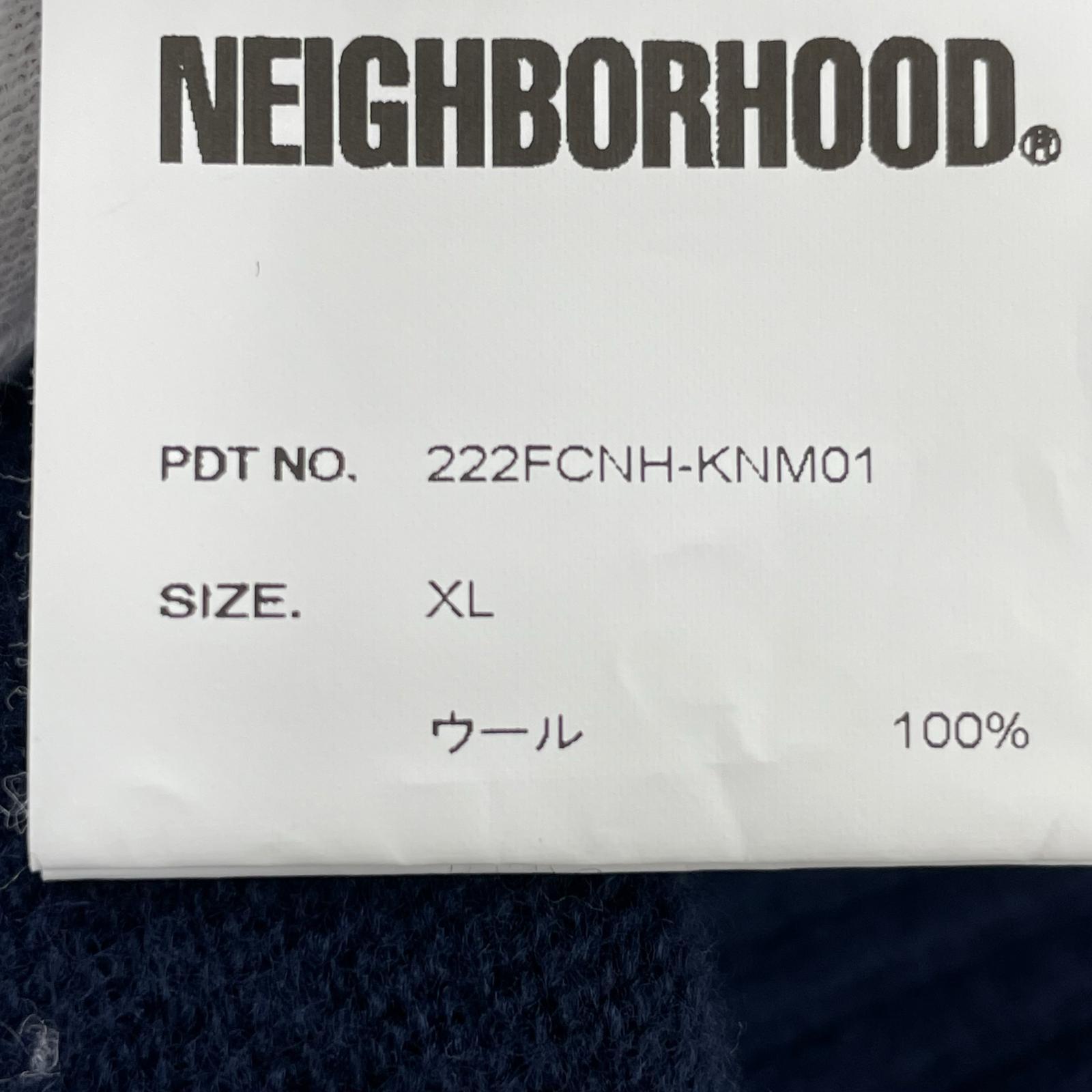 ニット HIGH NECKWOOL SWEATER ネイビー(XL) ネイビー