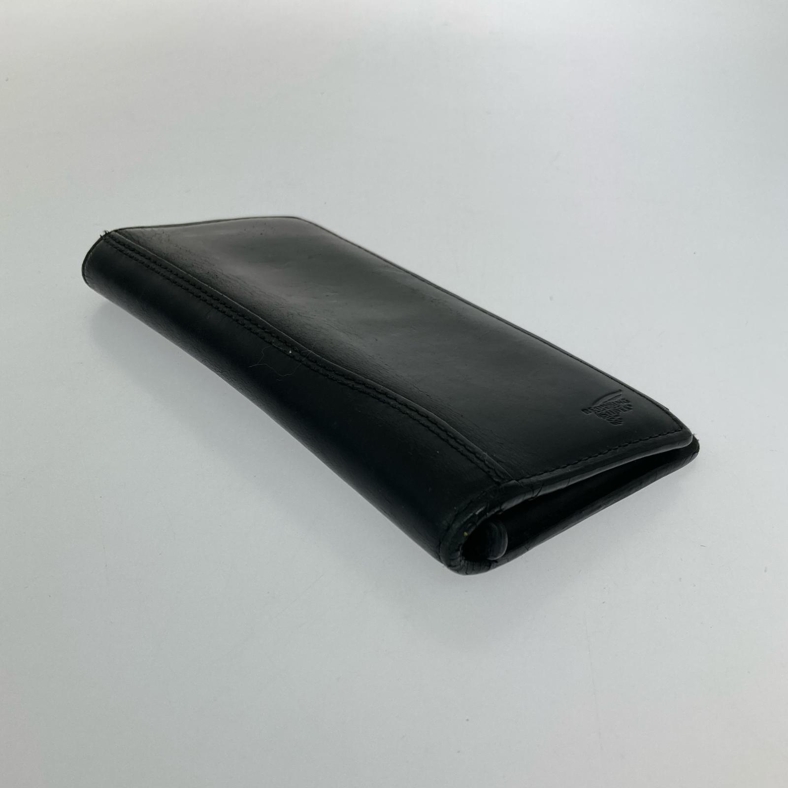 長財布 レザーウォレット ブラック