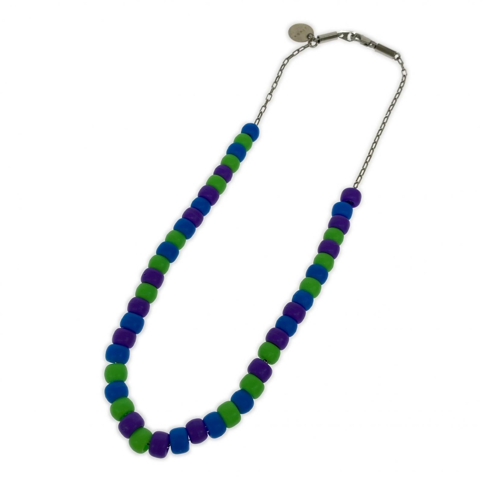 ネックレス BEADS NECKLACE マルチカラー