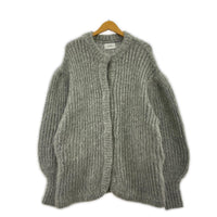カーディガン COLOR MOHAIR SHAGGY CARDIGAN 2 グレー
