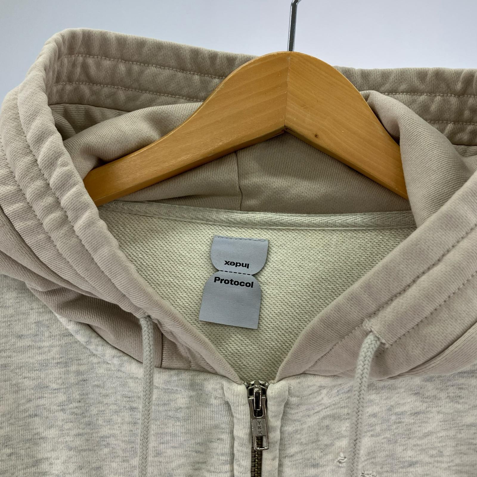 パーカー PROTOCOL INDEX UPSIDE DOWN ZIP HOODIE 2 2