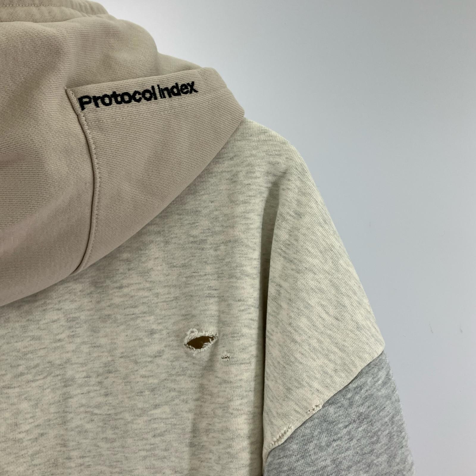 パーカー PROTOCOL INDEX UPSIDE DOWN ZIP HOODIE 2 2
