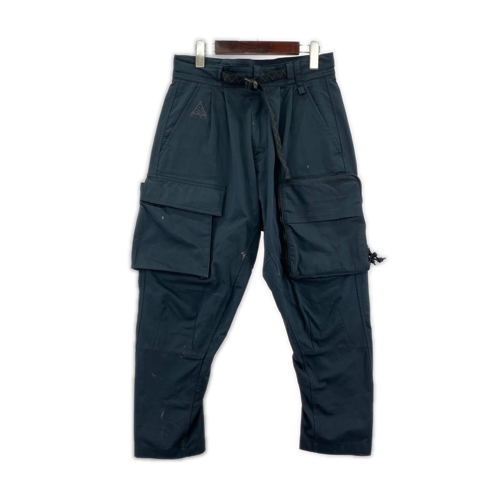 パンツ ACG WOVEN CARGO PANTS S BLK S ネイビー