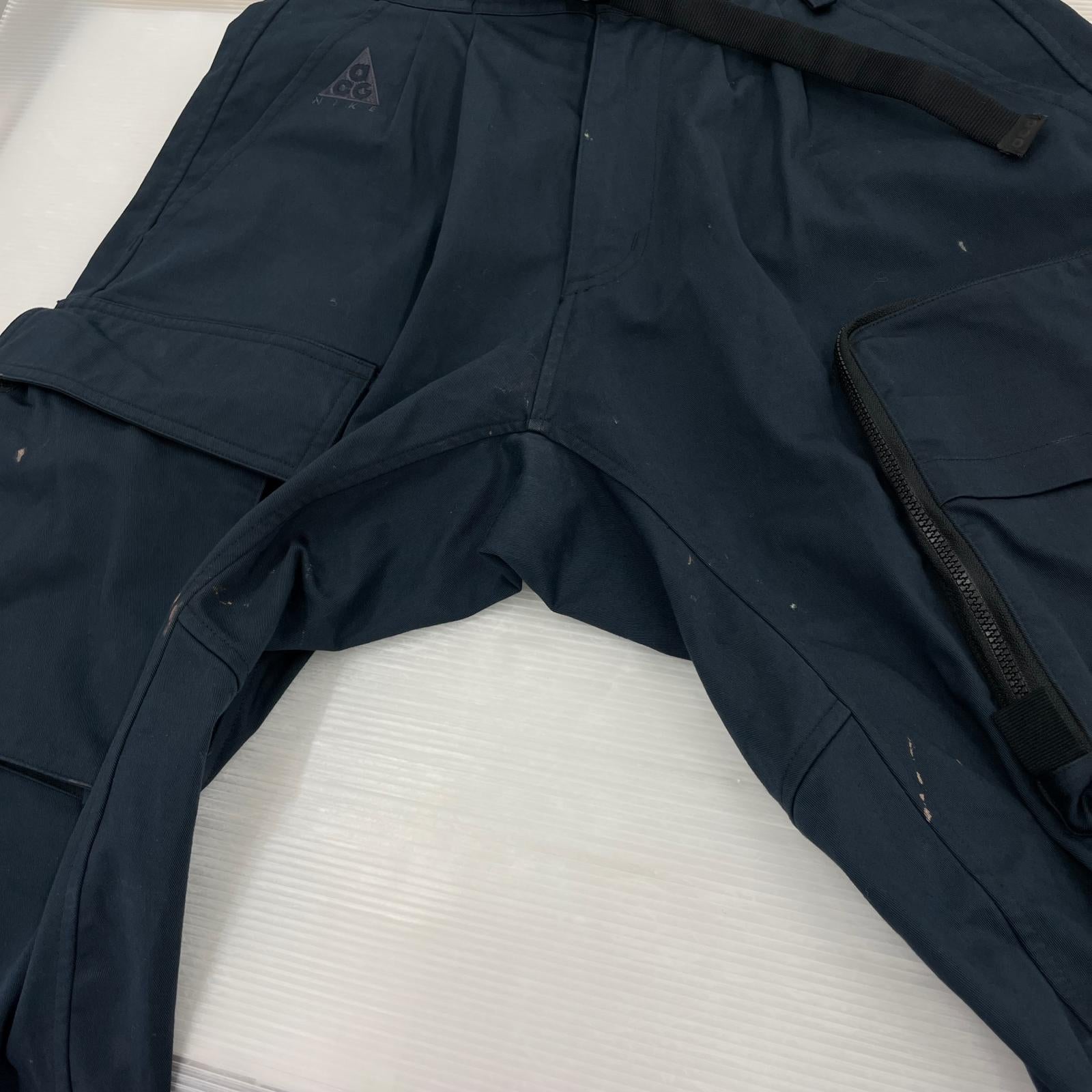 パンツ ACG WOVEN CARGO PANTS S BLK S ネイビー