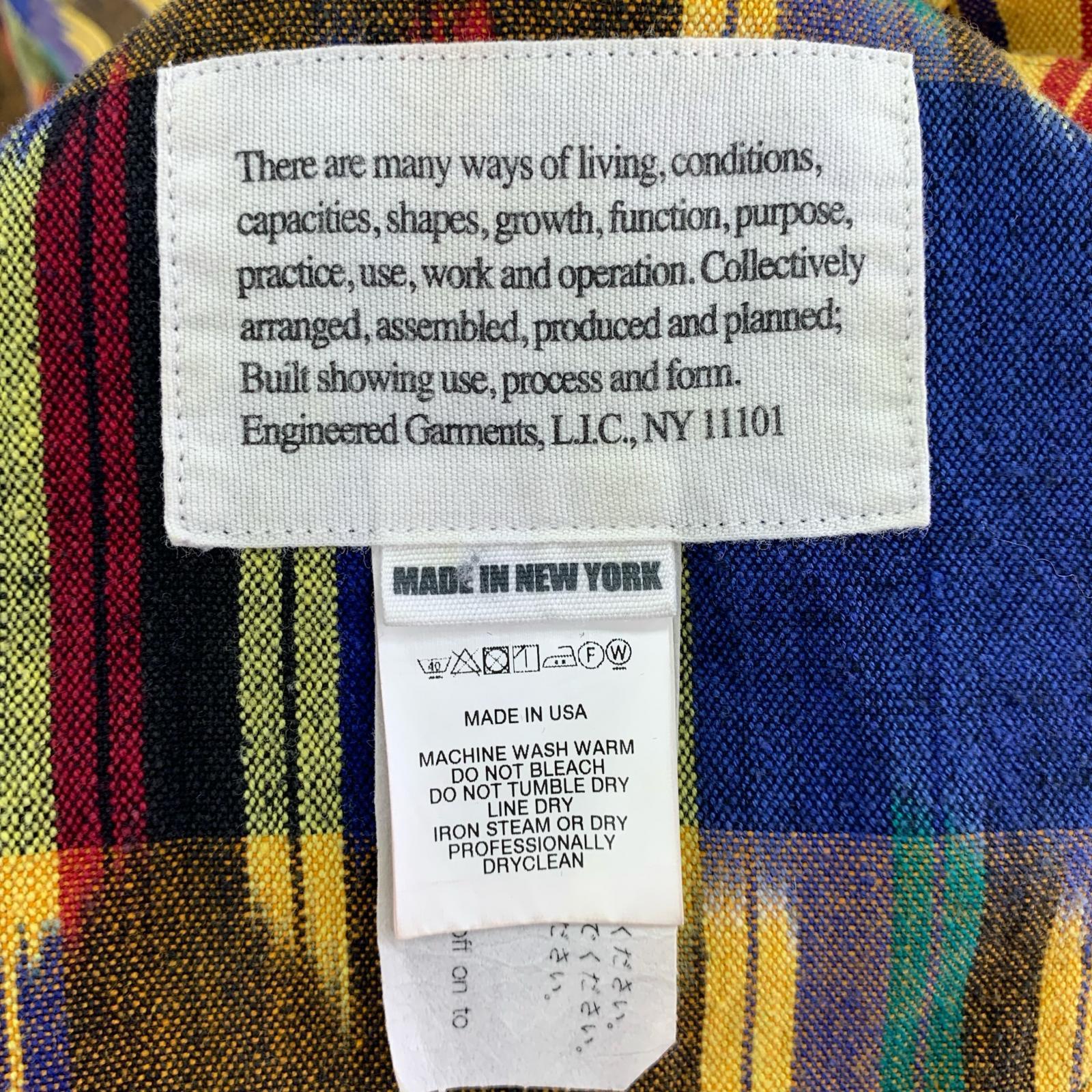 ジャケット Engineered Garments/Cardigan Jacket/S S マルチカラー