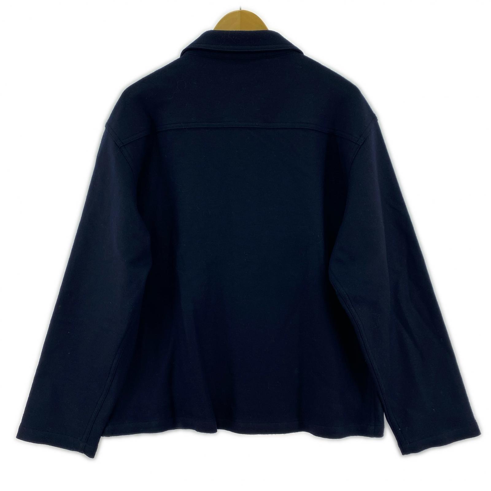 ジャケット HARD MELTON CPO BLOUS 紺 M M ネイビー