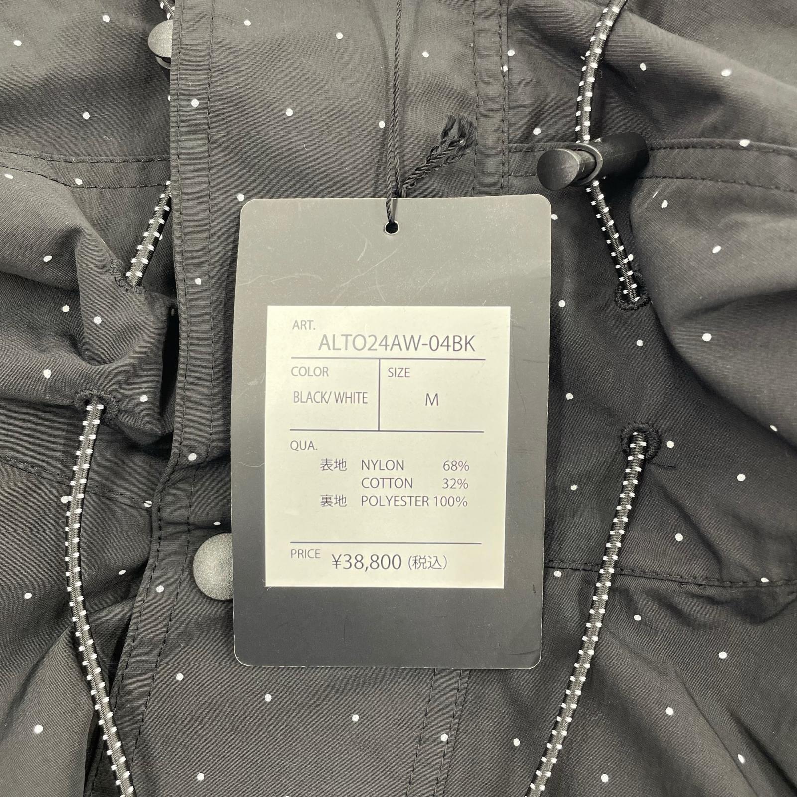 ジャケット NYLON DOT JACKET M ブラック