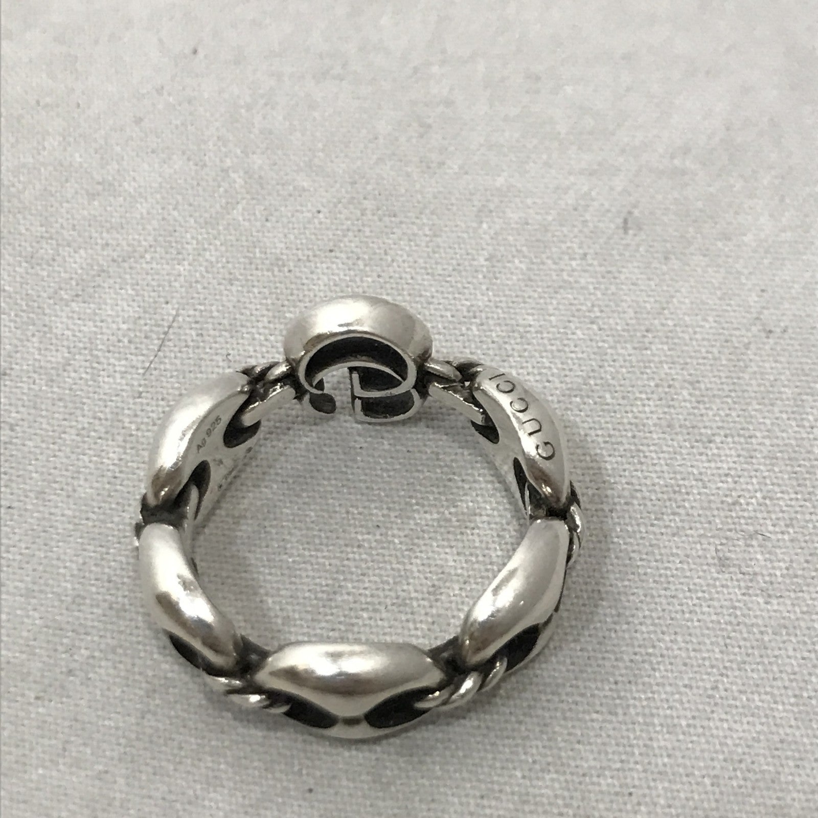 GUCCI マリーナ アンカーチェーン リング SV925