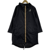 マウンテンパーカー agnes b. × K-WAY ナイロンコート S ブラック