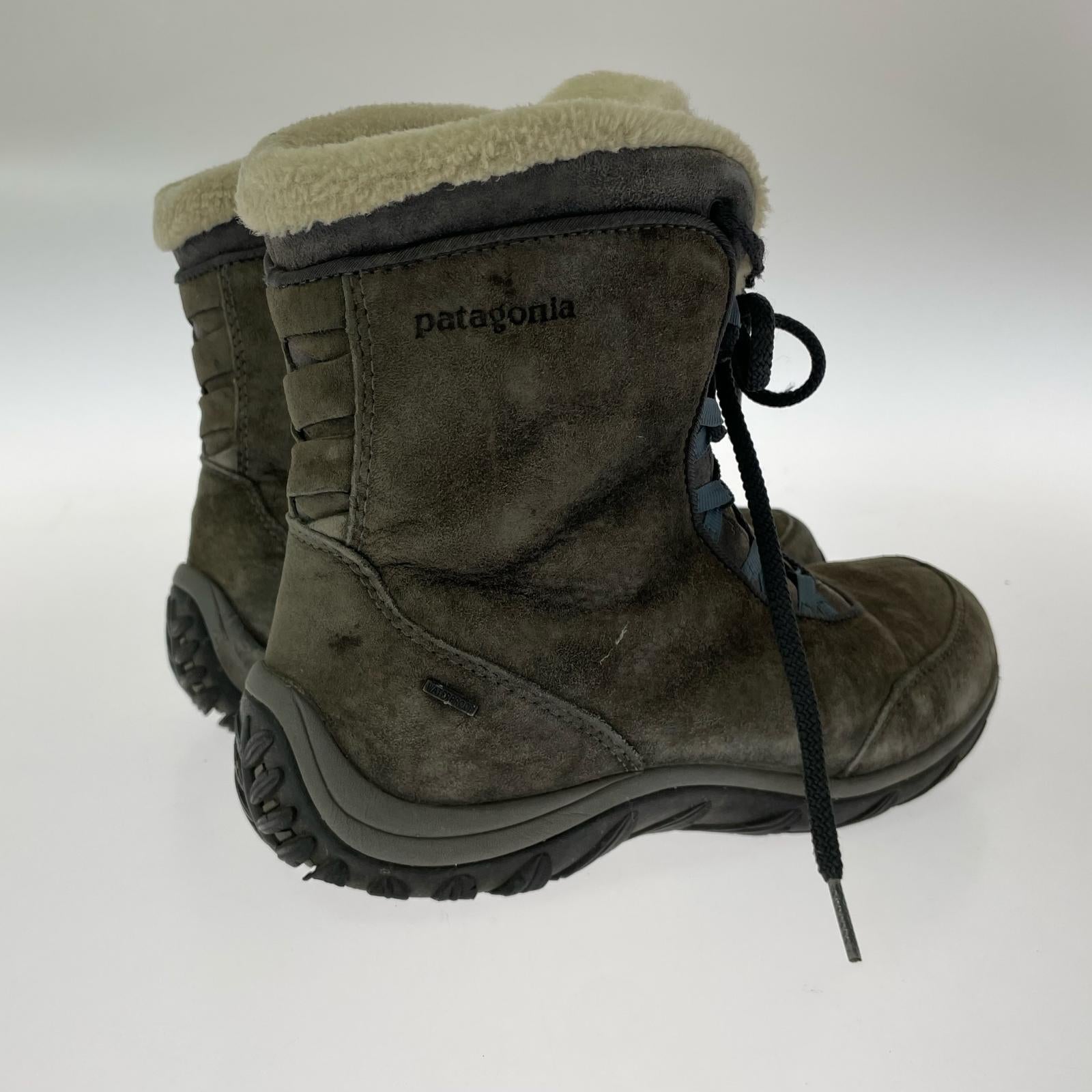 ブーツ patagonia lugano winter boots 26cm (US8 UK7 1/2 EU42) ブラウン