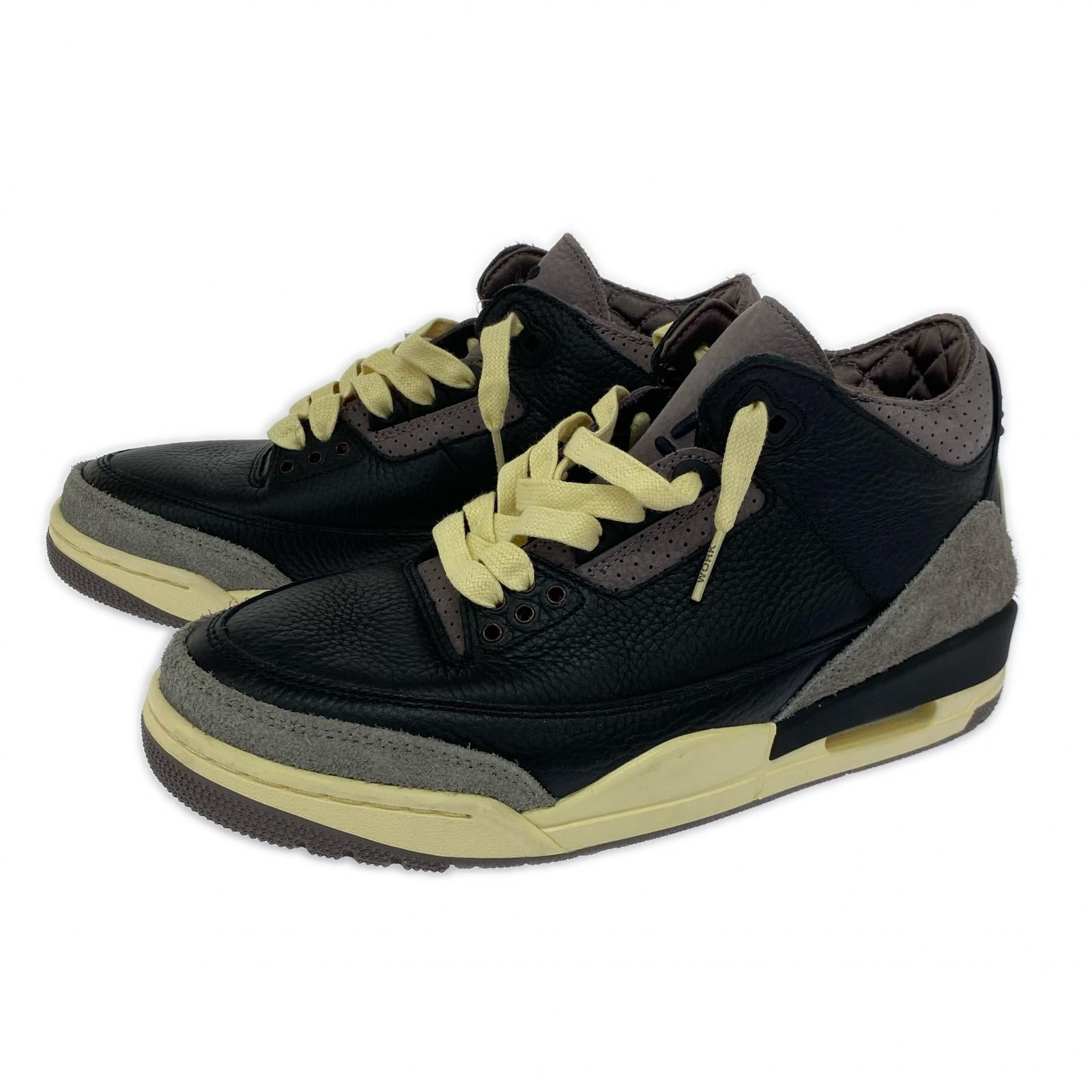 スニーカー ×A Ma Maniere Air Jordan 3 Retro OG SP 26cm (US8 UK7 1/2 EU42) ブラック