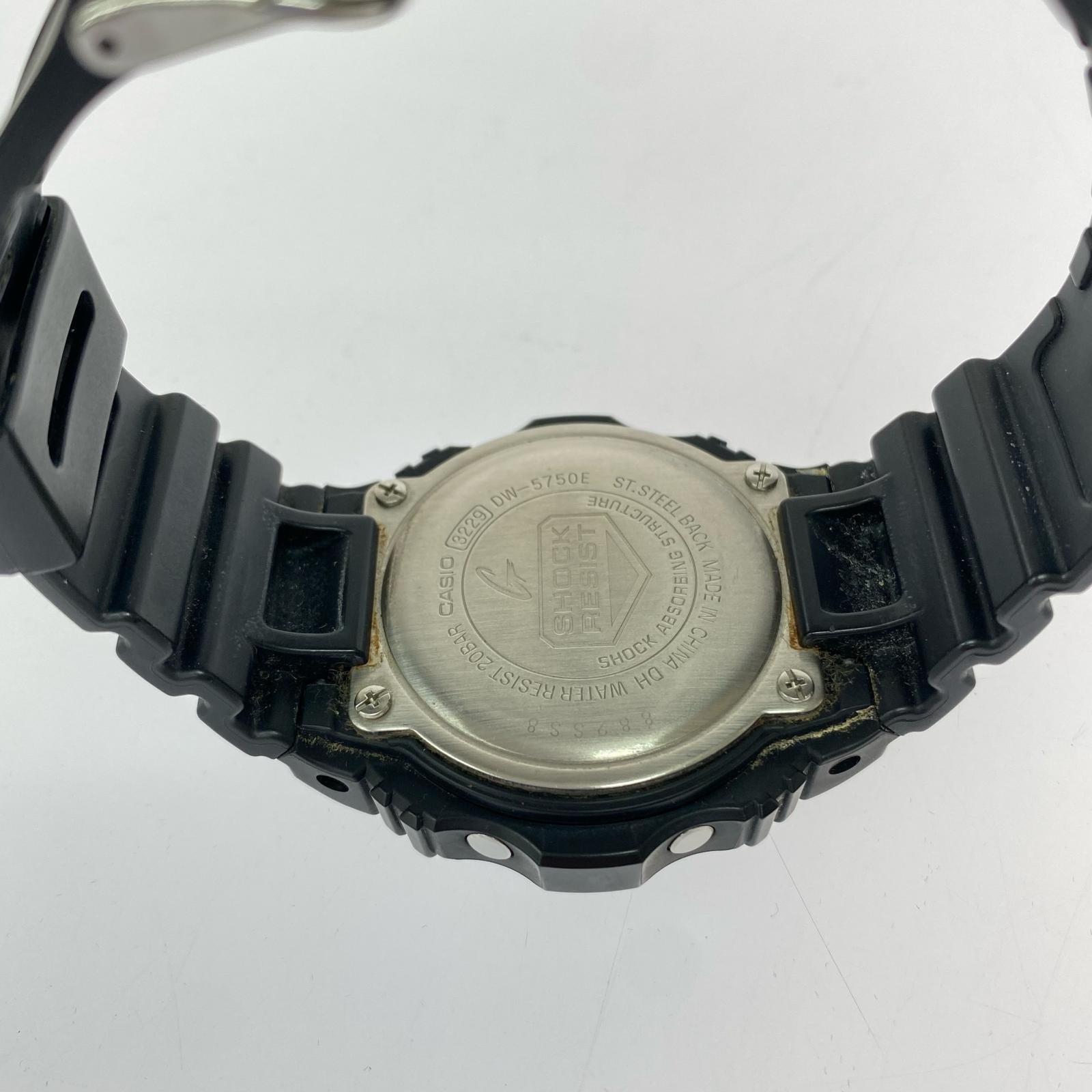 腕時計 DW-5750E デジタル腕時計 ブラック