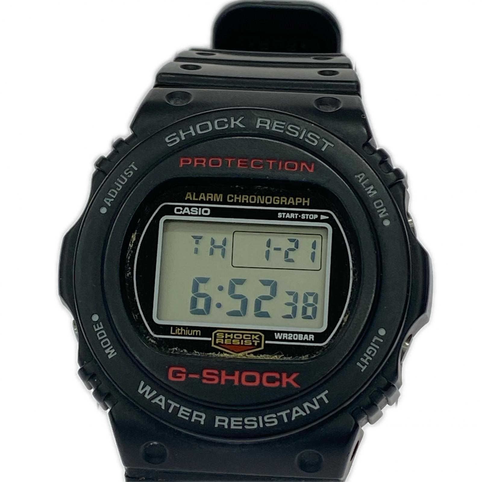 腕時計 DW-5750E デジタル腕時計 ブラック