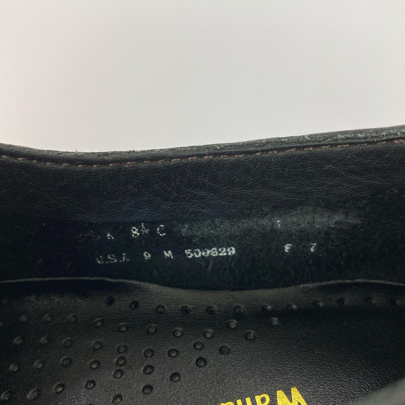 ブーツ Wallabees UK8.5 BLK ブラック