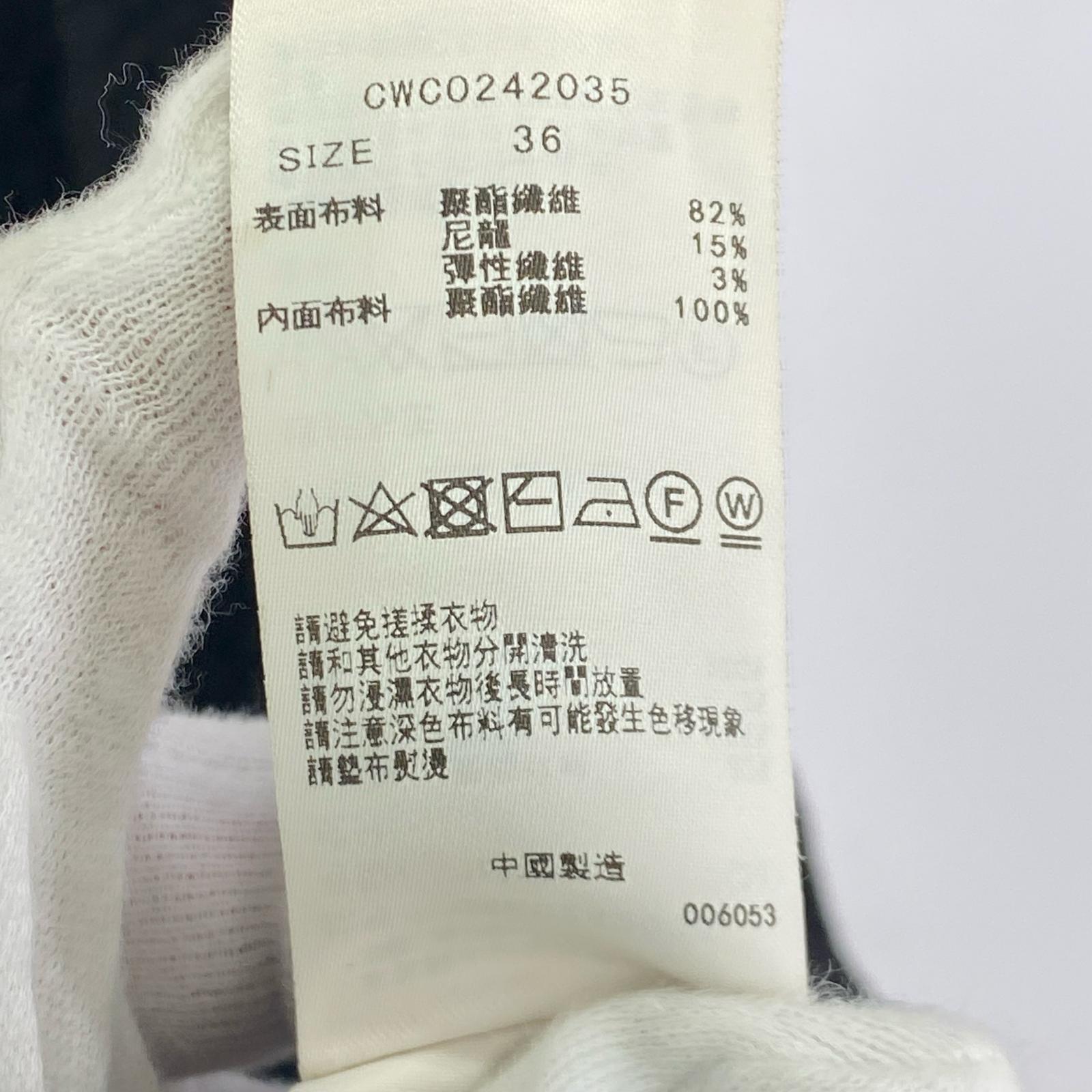 ワンピース CELFORD ストレッチマーメイドワンピース 黒 36 36 ブラック