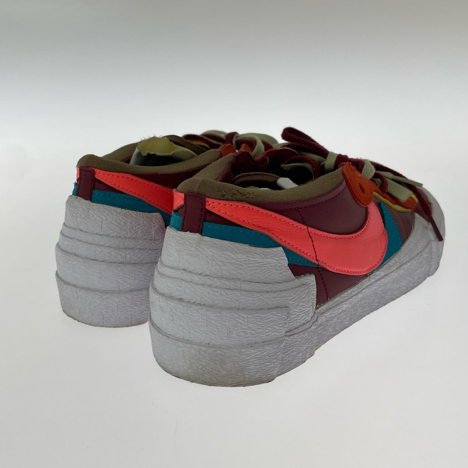 スニーカー ×sacai ×KAWS BLAZER LOW TEAM RED 28.5cm 28.5cm (US10 1/2 UK10 EU47)