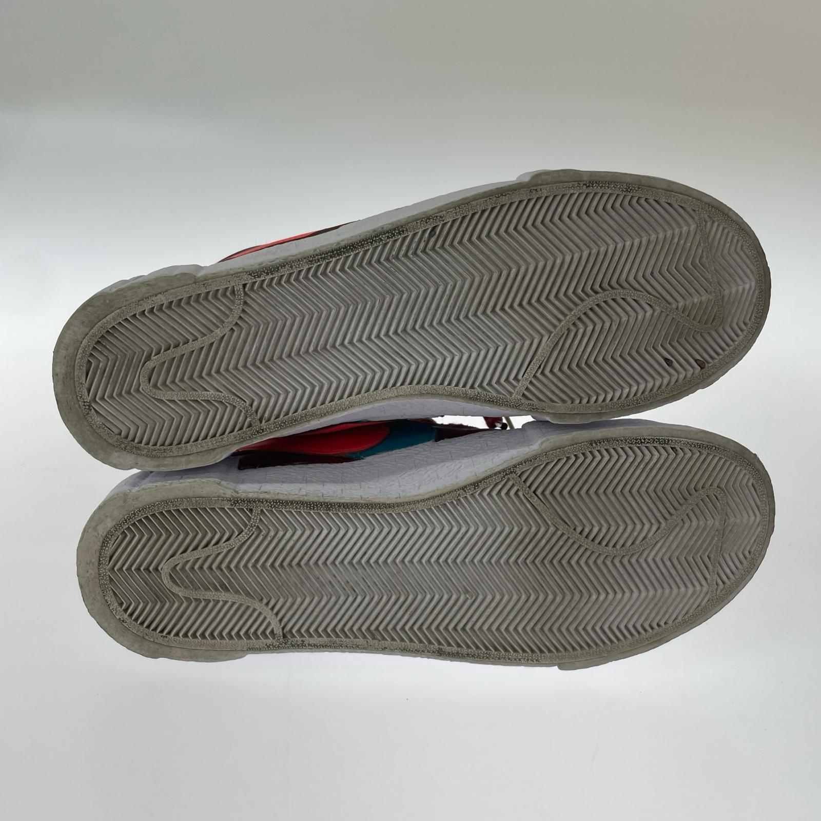 スニーカー ×sacai ×KAWS BLAZER LOW TEAM RED 28.5cm 28.5cm (US10 1/2 UK10 EU47)