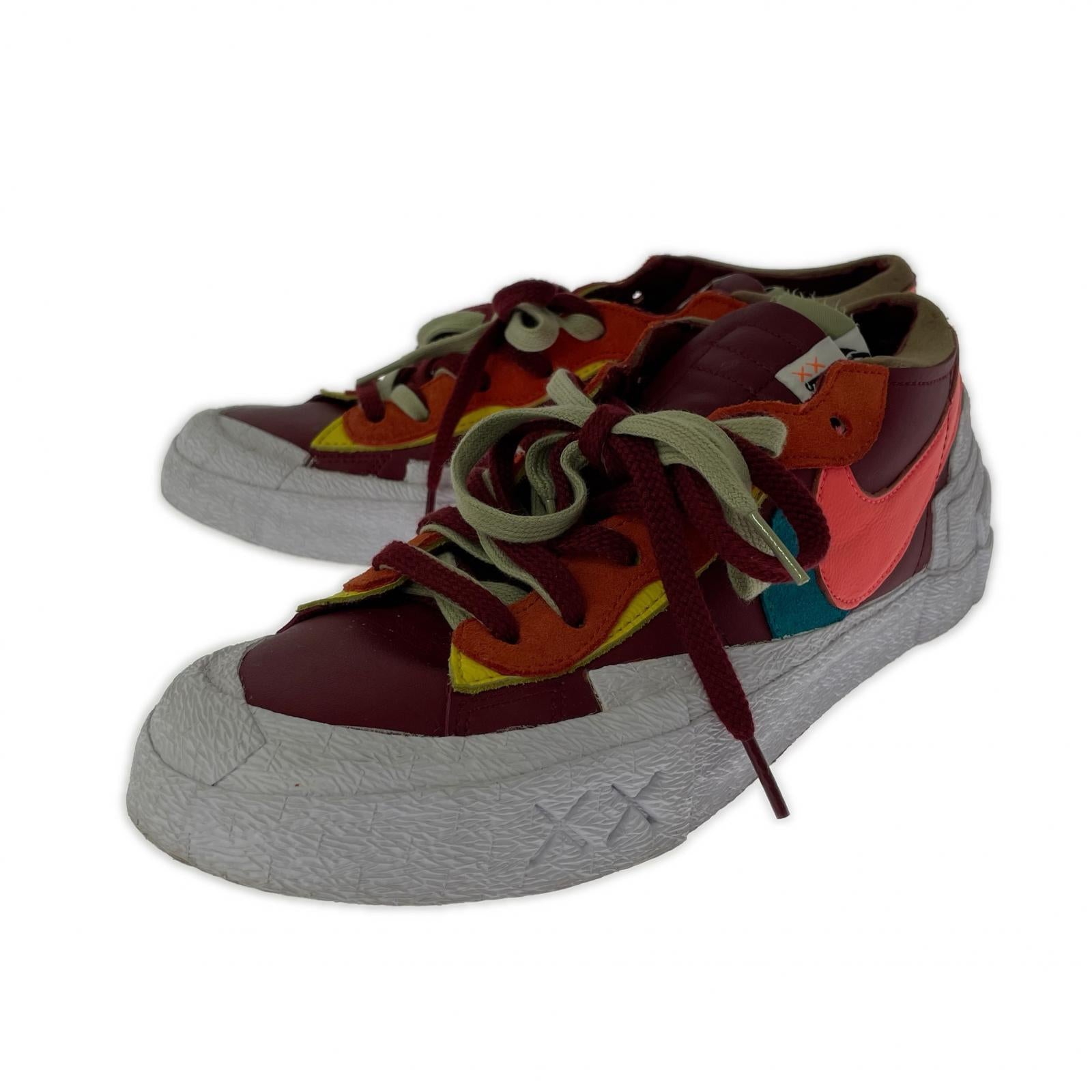 スニーカー ×sacai ×KAWS BLAZER LOW TEAM RED 28.5cm 28.5cm (US10 1/2 UK10 EU47)
