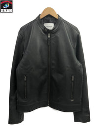 COACH レザーシングルライダース 黒 CU407