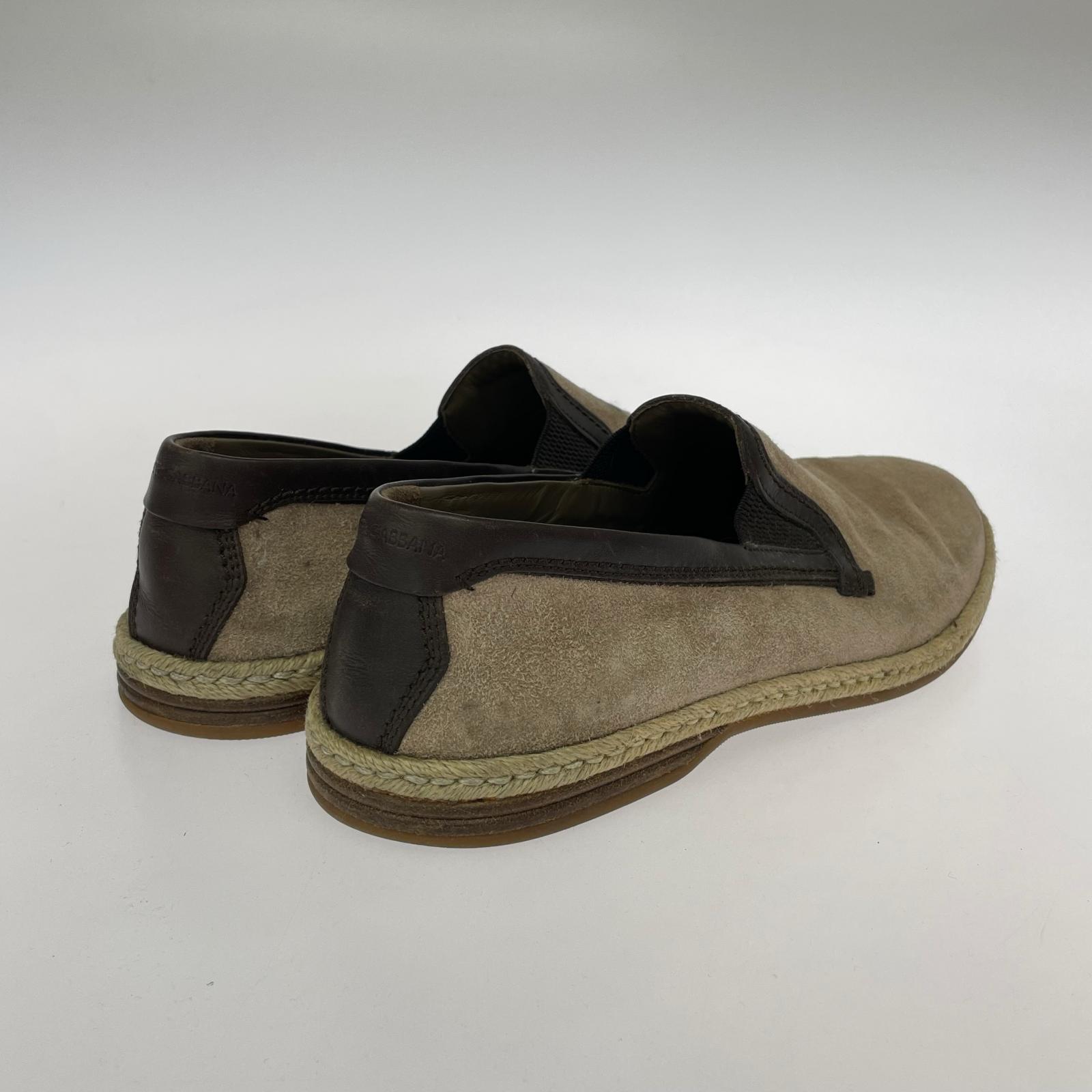 シューズ SLIP ON SUEDE 9 1/2 ブラウン