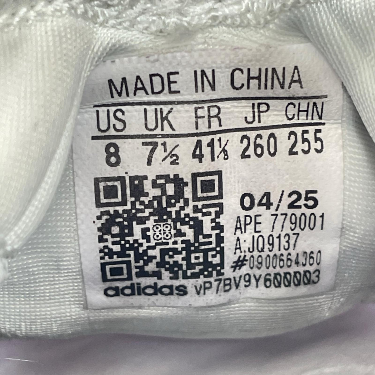 その他靴 JQ9137 26cm (US8 UK7 1/2 EU42) ブラック