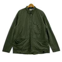 長袖シャツ PACKABLE UTILITY SHIRTS グリーン