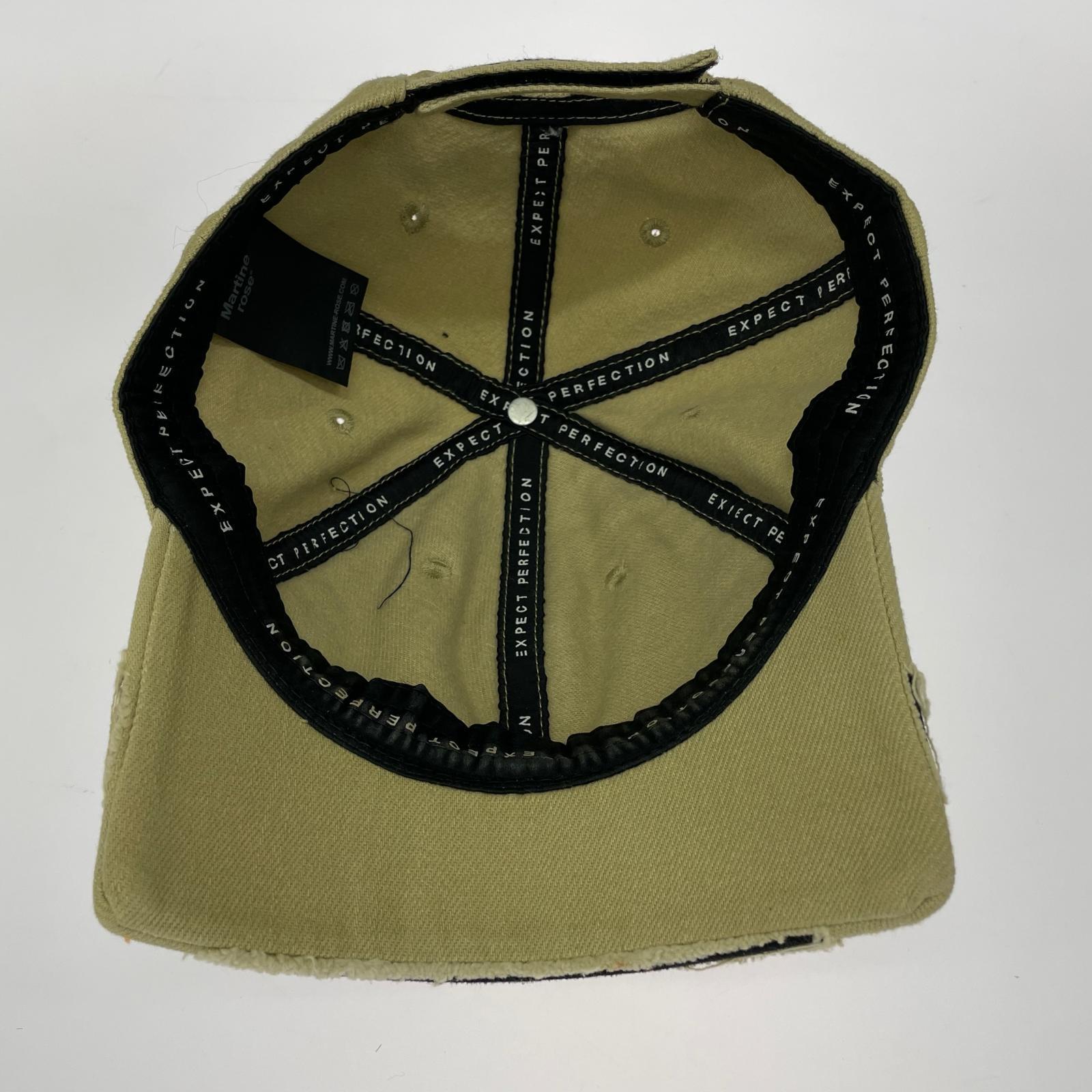 キャップ CUT PEAK CAP ベージュ ベージュ