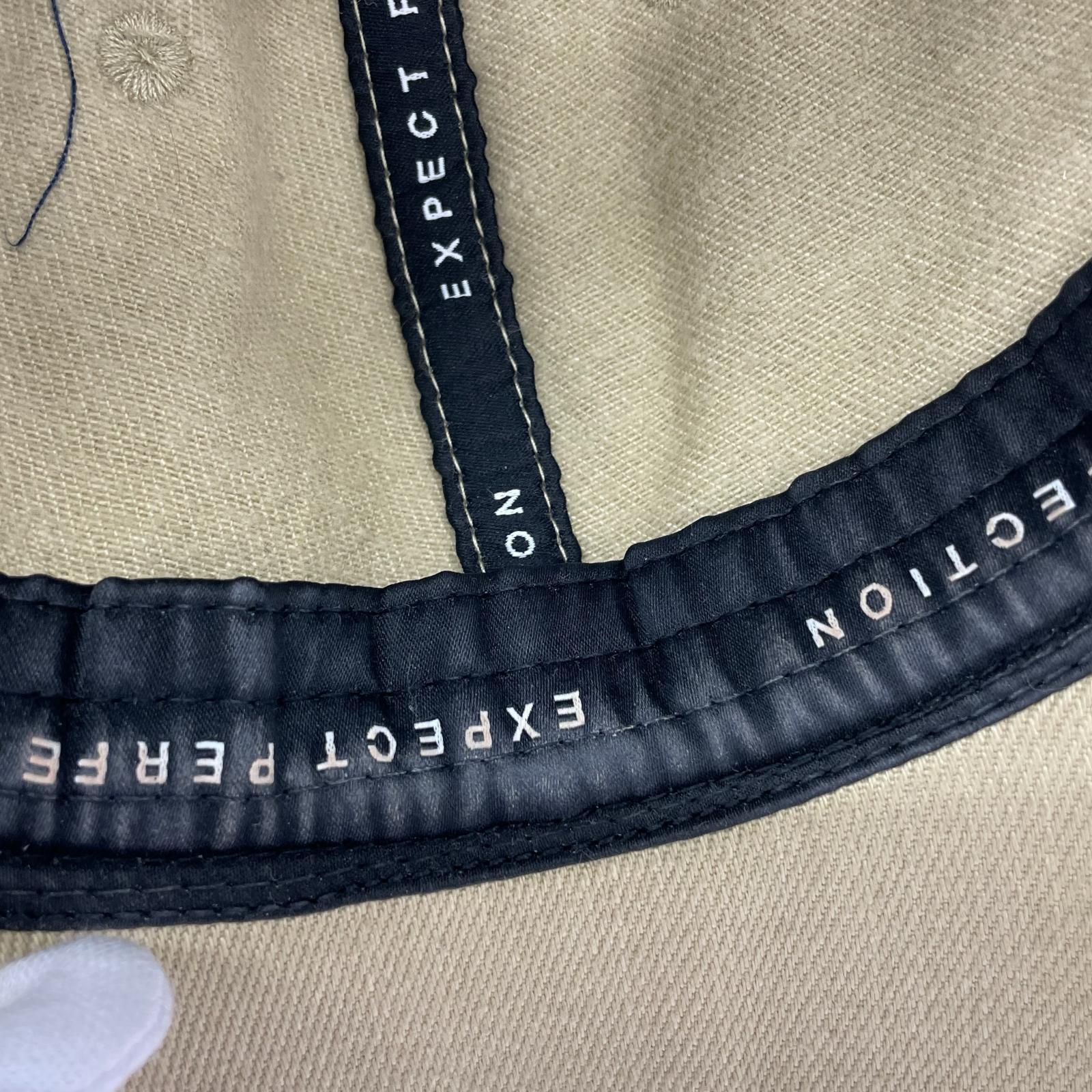キャップ CUT PEAK CAP ベージュ ベージュ