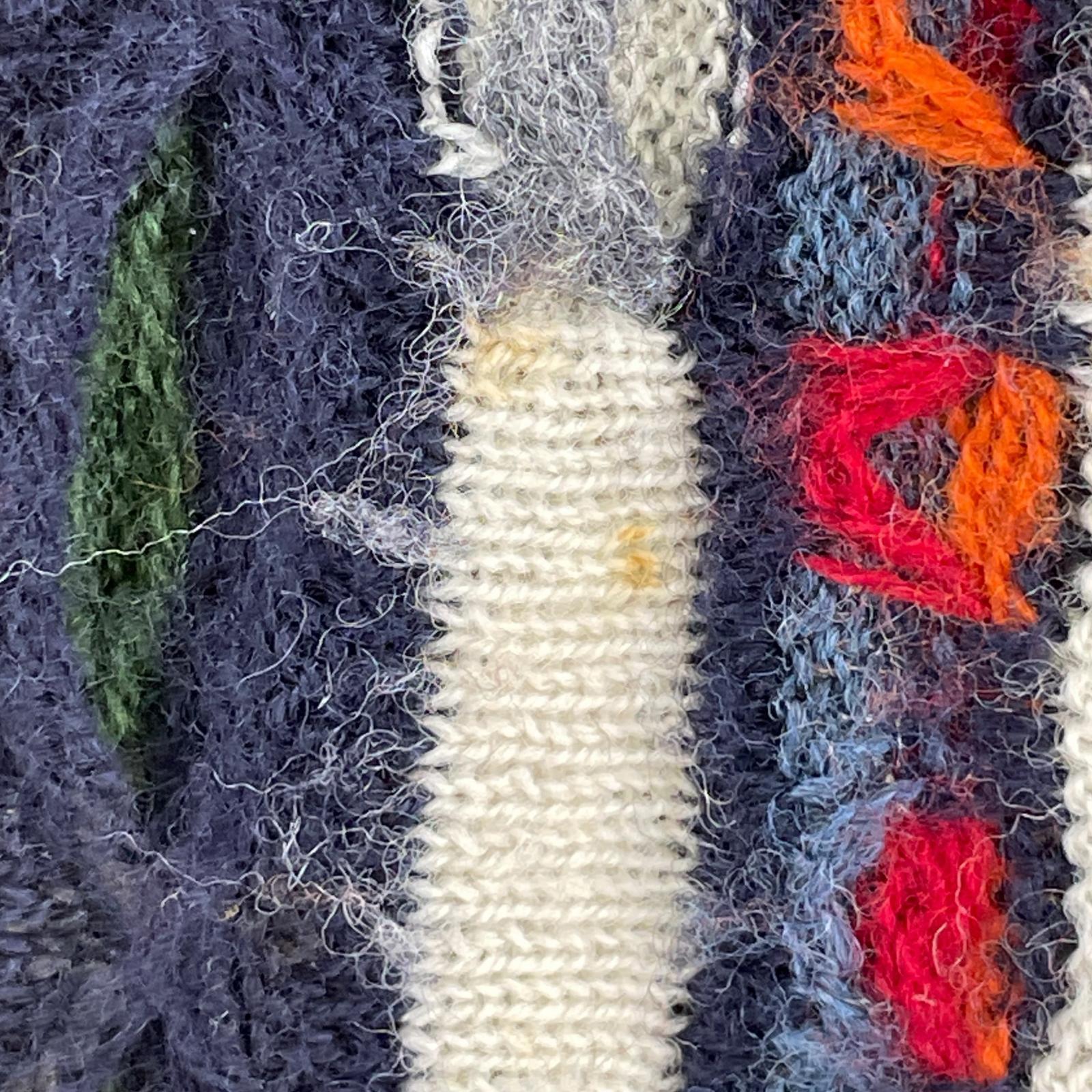 ニット COOGI 立体編 ニット マルチカラー S S マルチカラー