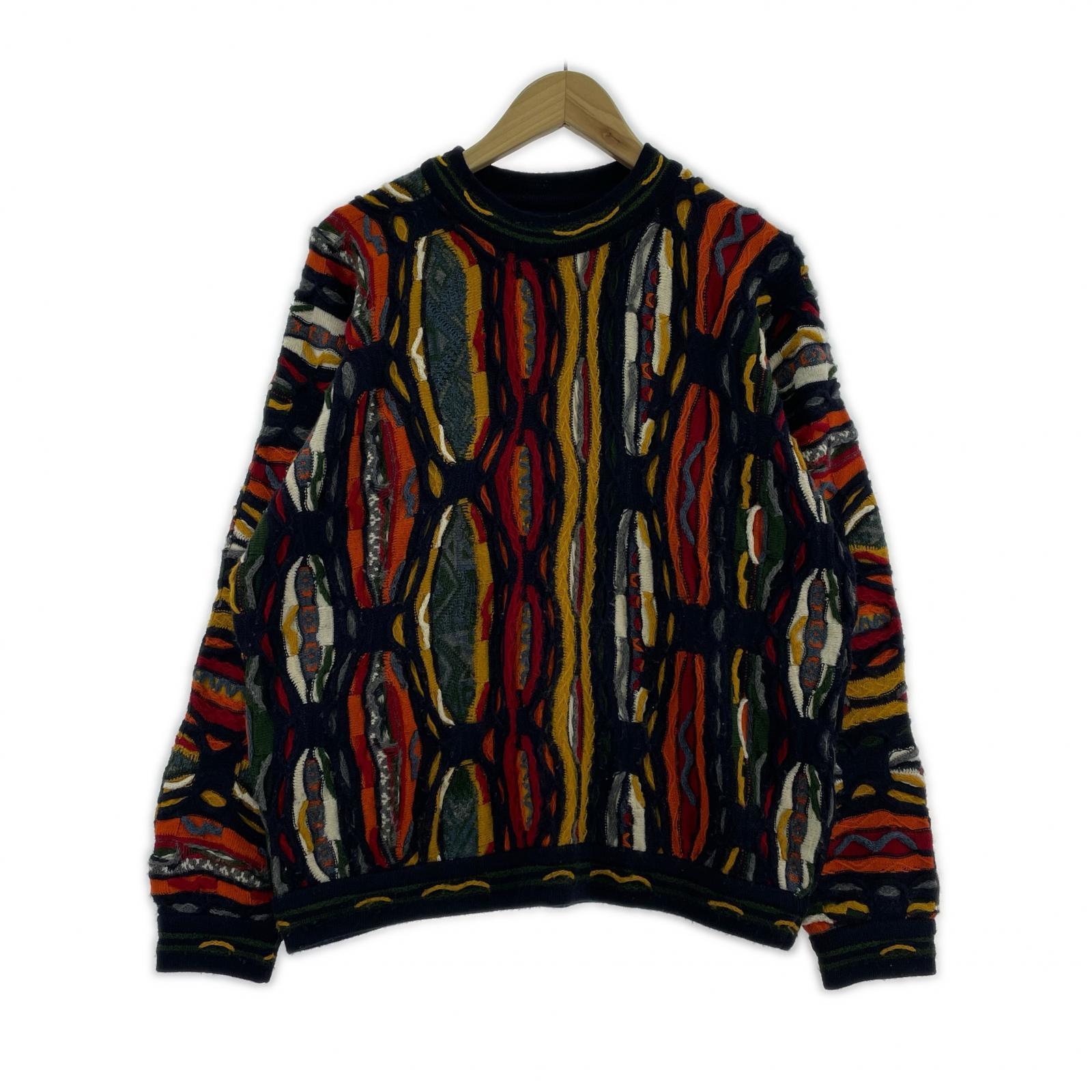 ニット COOGI 立体編 ニット マルチカラー S S マルチカラー