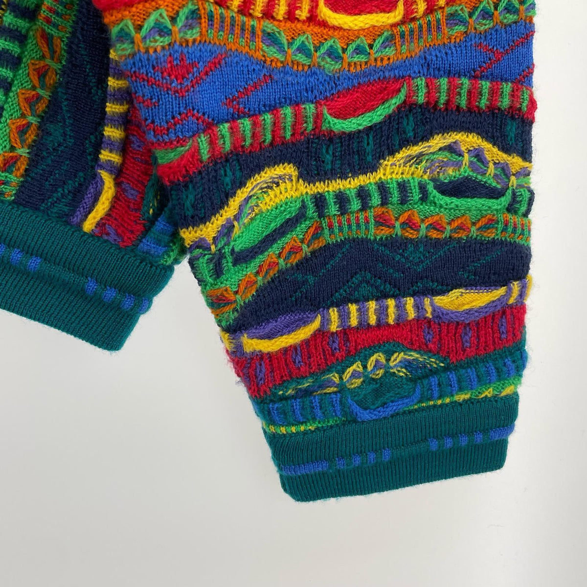 カーディガン COOGI 立体編 カーディガン マルチカラー S S マルチカラー