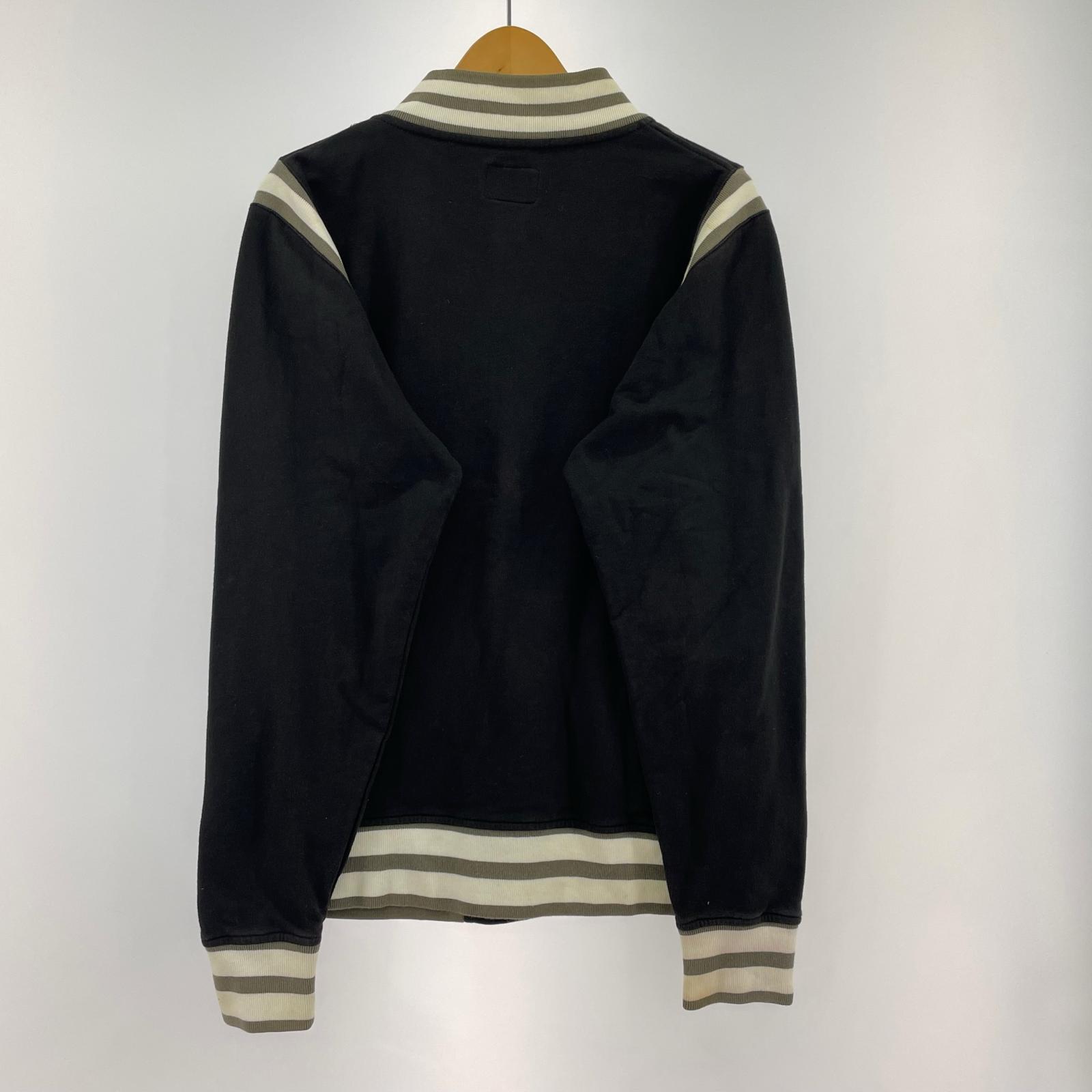 ジャケット STUSSY 00s スウェットスタジャン M ブラック M ブラック